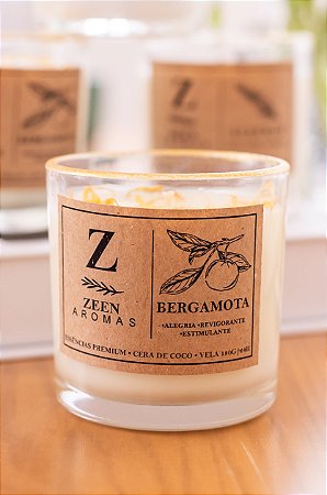 Vela Bergamota 180g - 24h