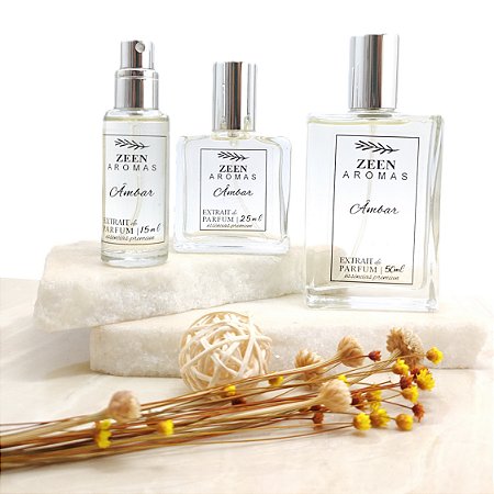 PERFUME AMBAR - 25% CONCENTRAÇÃO