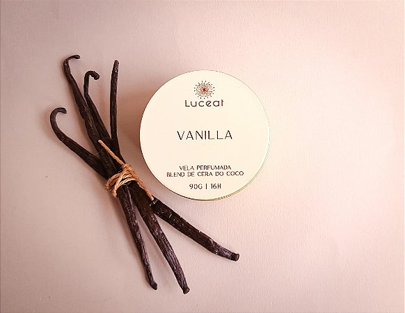 Vela Vanilla - Baunilha