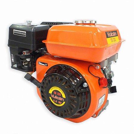 MOTOR ESTACIONARIO GASOLINA 4T 196cc 6,5HP COM SENSOR DE OLEO VM200 VULCAN TRENT