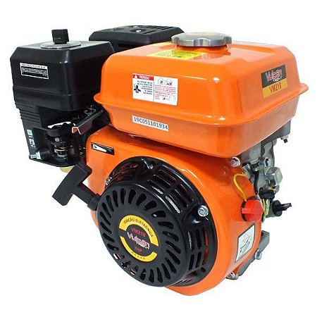 MOTOR ESTACIONARIO GASOLINA 4T 211cc 7HP COM SENSOR DE OLEO VM210 VULCAN TRENT