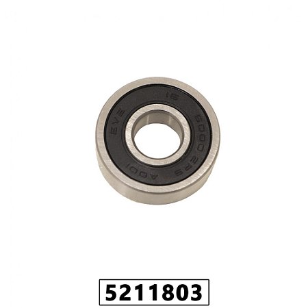 ROLAMENTO 6000 2RS - 10x26x8mm P/PONTEIRA STIHL FS 86/106/108/160/PONTEIRA ROÇADEIRA 26cc/33cc