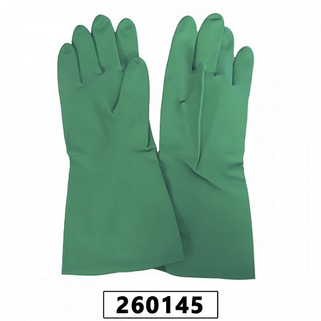 LUVA NITRILI-KA 10 VERDE T 08-M