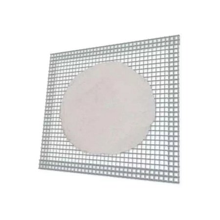 Tela De Arame Galvanizado Com Refratário 12x12cm