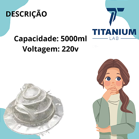 Ninho Para Manta Aquecedora 5000ml 350º Laboratório 220v