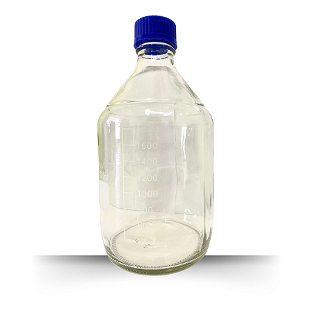 FRASCO REAGENTE, BORO 3.3, 2000ML GRAD, TAMPA ROSCA AZUL