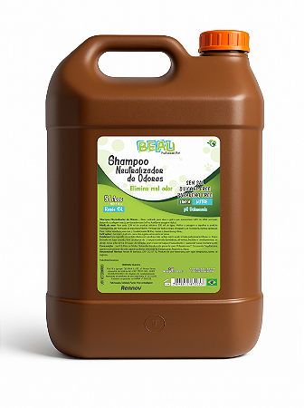 SHAMPOO NEUTRALIZADOR DE ODORES PRO - 5 LITROS