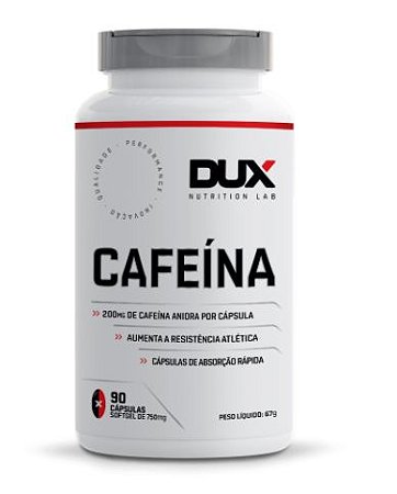 CAFEÍNA - POTE 90 CÁPSULAS