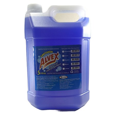 Detergente Liquido ALVEX Neutro 5 LTS