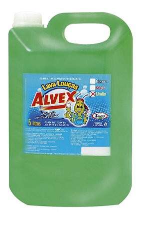 Detergente ALVEX Limão  5 LTS