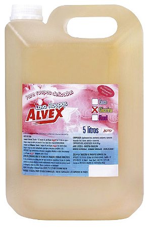 Lava Roupas ALVEX Glicerina 5 LTS