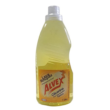 Lava Roupas ALVEX Glicerina 1 Lt