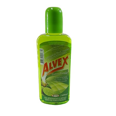 Limpador Perfumado Concentrado ALVEX Lima Limão 140ml