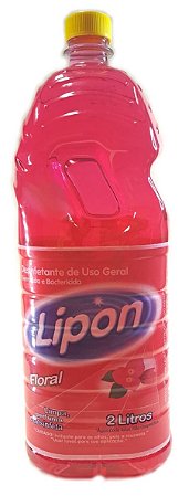 Desinfetante LIPON Floral 2 lts