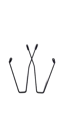 Suporte Afastador de Alforge Royal Enfield SuperMeteor 650 Preto 2025 em diante