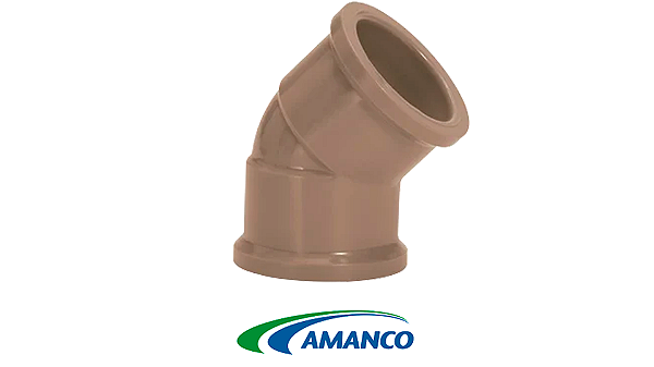 JOELHO 45 SOLDÁVEL 40MM AMANCO