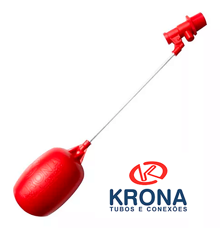 TORNEIRA BOIA P/ CAIXA D AGUA 1/2 E 3/4 KRONA