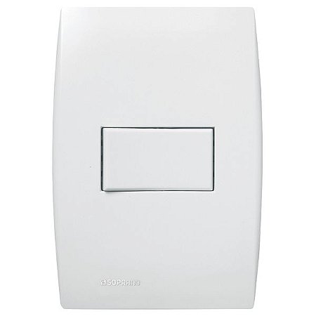 CONJUNTO 1 INTERRUPITOR SIMPLES 6A-250V 4X2 BR RENOVA