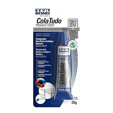COLA TUDO MULTIUSO 20G BLISTER TEKBOND