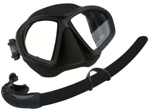 Kit Camo, Máscara Respirador Snorkel Mergulho Pesca Sub