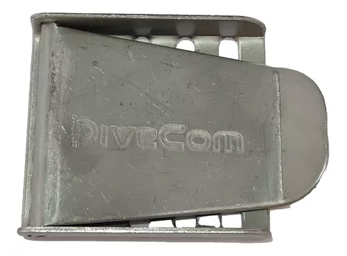 Fivela Inox Para Cinto Divecom Mergulho Pesca Sub