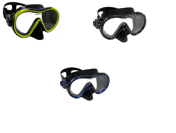 FOX Fun Dive, Máscara em Silicone com Lente única