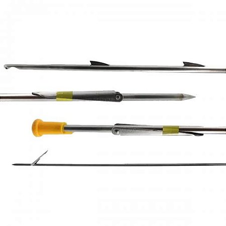 Arpão Flecha Seta Pk Sub Aço Inox 6,2mm Shark Fin