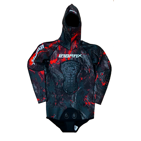 Roupa Labrax Reef 3mm Lançamento Neoprene Open Cell Caça Sub