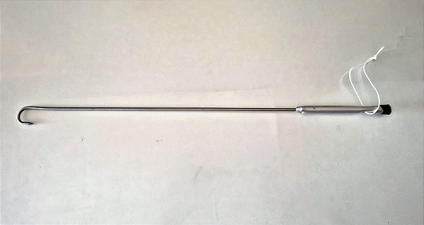 BICHEIRO PARA POLVO EM AÇO INOX COM CABO