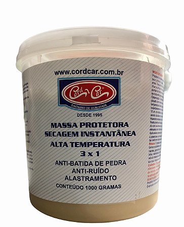 Massa Protetora de Secagem Instantânea 1 Kilo  Cord Car