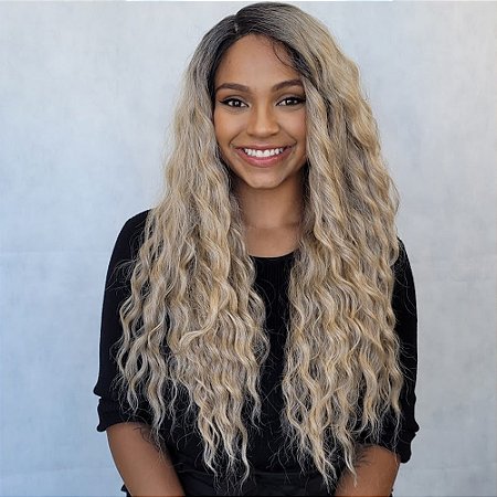 Peruca Front Lace Wig JAVA - Sandy Blonde