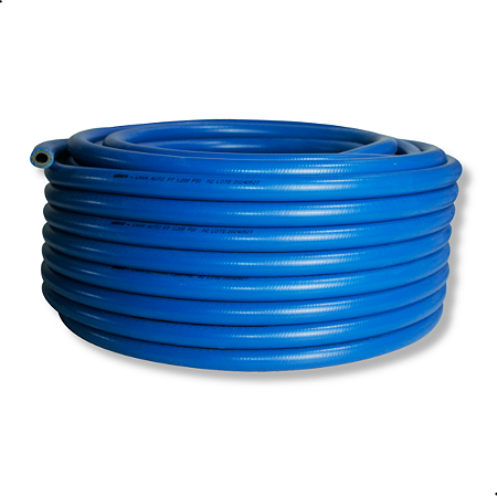 Mangueira Lava Jato Carro 1/2 1200psi/lbs Azul Menco 50 mts