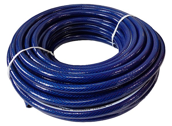 Mangueira Jardim Siliconada Azul 1/2 Menco- 90 Metros