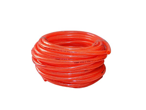 Mangueira Jardim Siliconada Laranja 1/2 Menco- 60 Metros