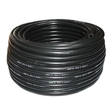 Mangueira Ar e Água PT 300 psi 1 Pol Elite - 70 Metros