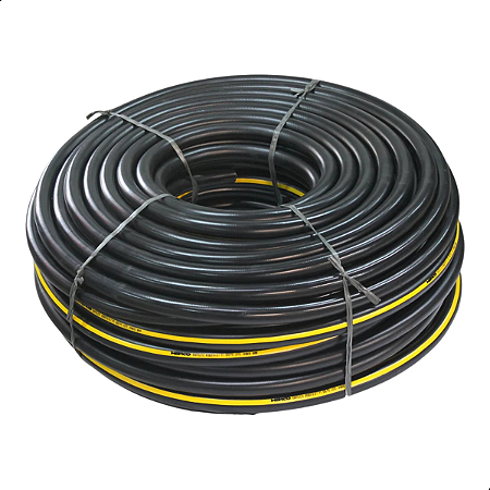 Mangueira Martelete Robusta 1Pol 800psi/lbs Preta Elite 20mt
