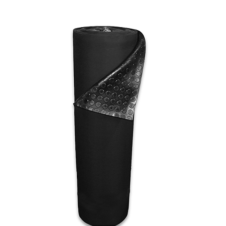 Lençol Piso Borracha Antiderrapante Moeda 3mm 1m x 3 m
