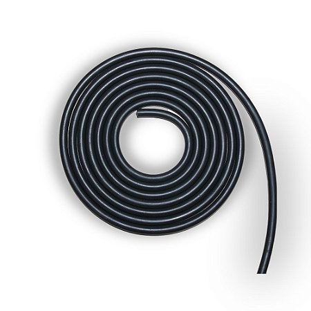 Perfil de Borracha Redondo Maciço para Vedação 6mm - 25m