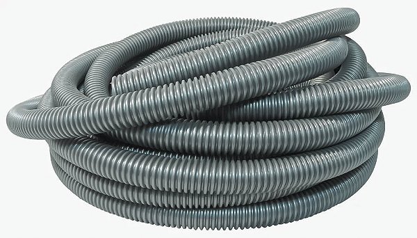 Mangueira Vácuo Ar Cinza 5 polegadas - 5 m