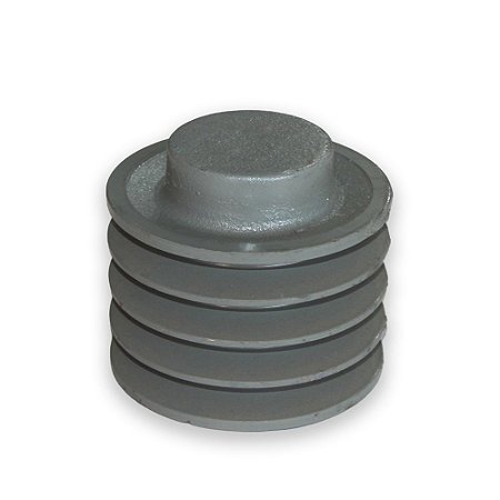 Polia Ferro Fundido pra Correia em V 110mm 4 Canais Perfil B