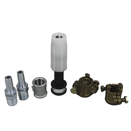 Kit Conexões para Mangueira Lava Auto com Esguicho 2,1mm