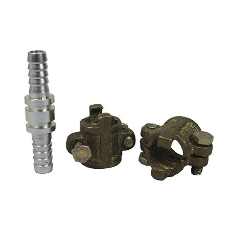 Kit Abraçadeira com Emenda para Mangueira Lava Auto