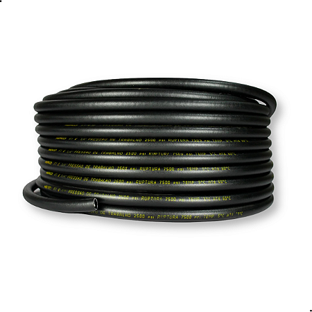 Mangueira Alta Pressão PT2500 Menco Trama Têxtil 1/4 Pol 15mt