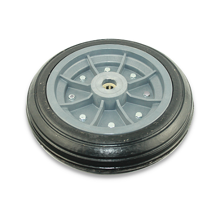 Roda Borracha Maciça PPR 300-8 com Rolete para Carriolas