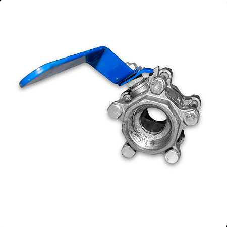 Valvula Registro Esfera Tripartida Aço MGA 1.1/4" BSP