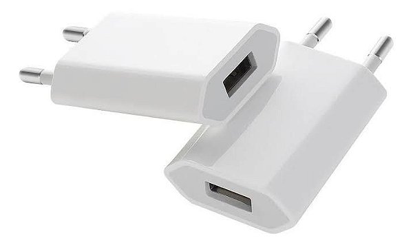 Fonte Carregador USB Para Iphone - Carregadores - Original Apple - branco -  Conecton Imports
