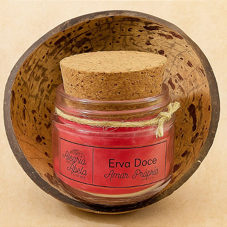 Vela Aromática Erva Doce