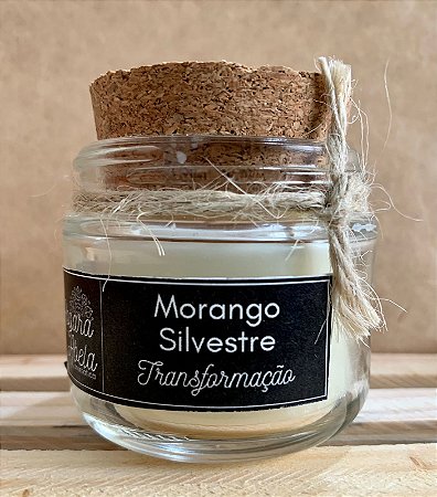 Vela Aromática Morango Silvestre