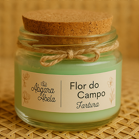 Vela Aromática Flor do Campo