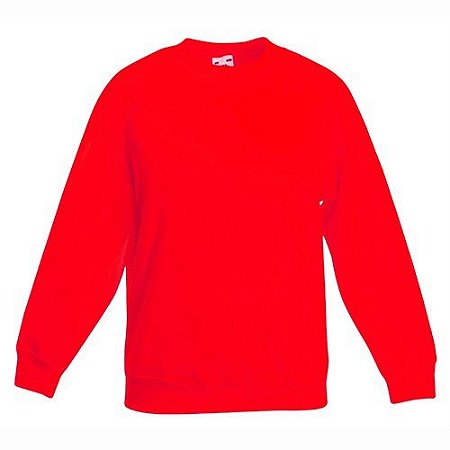 blusa moletom masculina vermelha